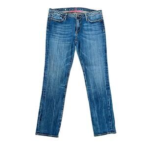 VIGOSS Jeans Women's Size 11/12 Blue Denim Stretch Junior's L USA